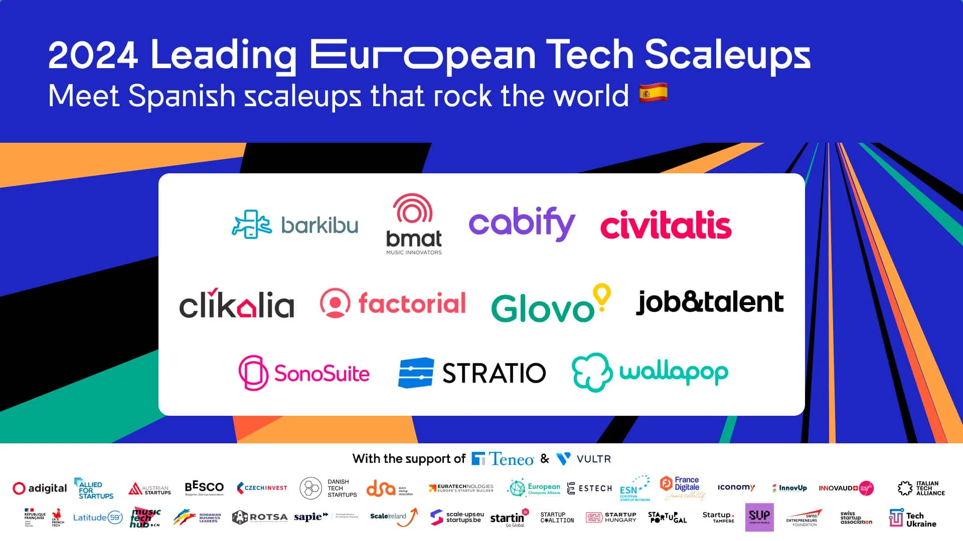 El informe LETS revela la participación de 11 scaleups españolas entre las más innovadoras de Europa