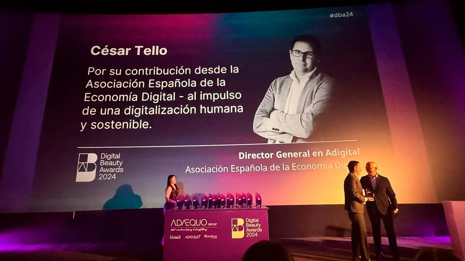 Adigital, galardonada en los Digital Beauty Awards 2024 por su contribución a una digitalización humana y sostenible